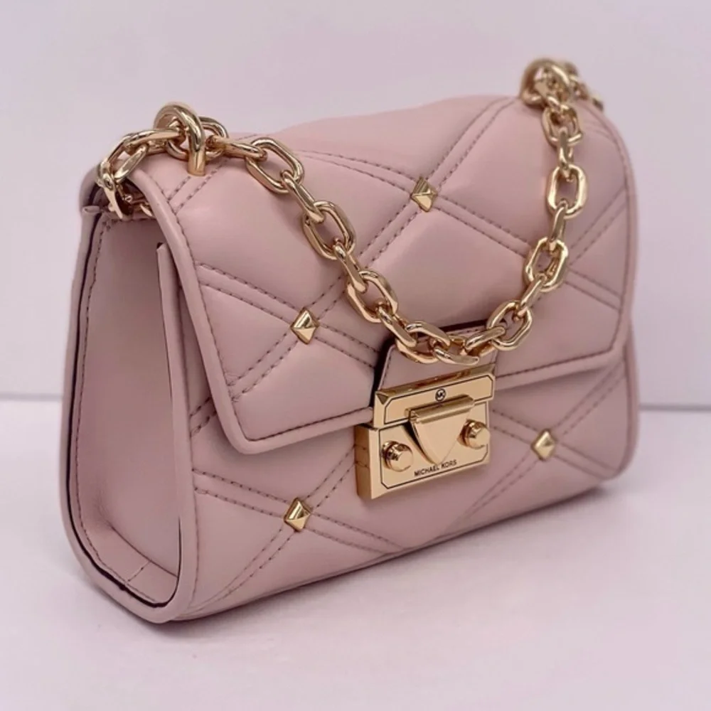 Michael Kors Serena Small Studded Crossbody
